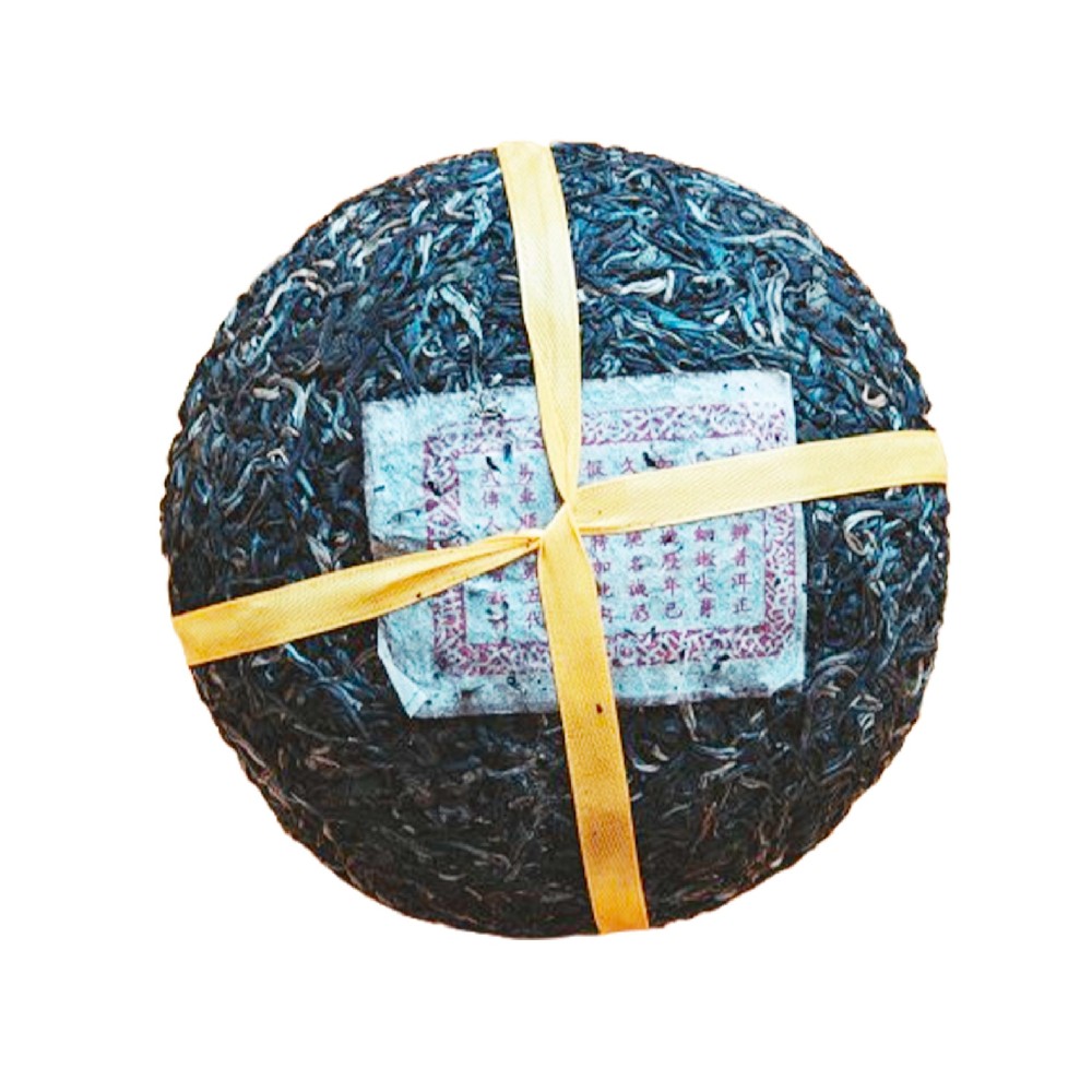 易武车顺号老茶庄18年金瓜，干仓